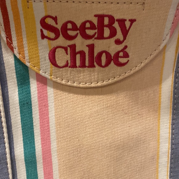 NWT See by Chloe Laetizia tote bag, smooth tan - Picture 6 of 11